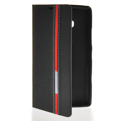 

MOONCASE Business style Leather Side Flip Wallet Card Slot Pouch Stand Back чехол для Nokia Lumia 930 Black