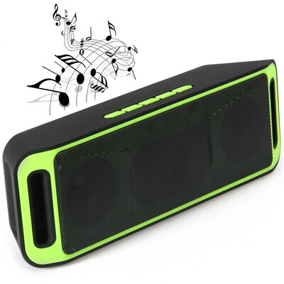 

K812 Bluetooth V21 Stereo Speaker Support Handsfree FM Radio AUX USB TF Card Input Lossless pure sound Three modes