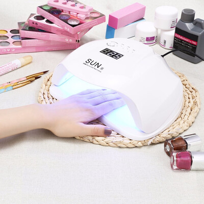 

SUN X 48 54W UV LED Nail Dryer Gel Polish Curing Lamp with LCD Display