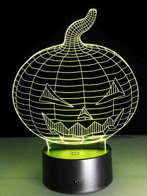 

AINA 16 color pumpkin night light