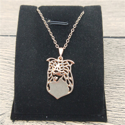 

New Border Collie Necklace Trendy Style Border Collie Pendant Necklace Women Fashion Pet Dog Jewellery
