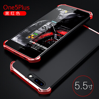 

Корпус телефона Goowiiz для Oneplus 5 Модный платиновый матовый жесткий ПК Hybrid Предотвращение падения полной защиты