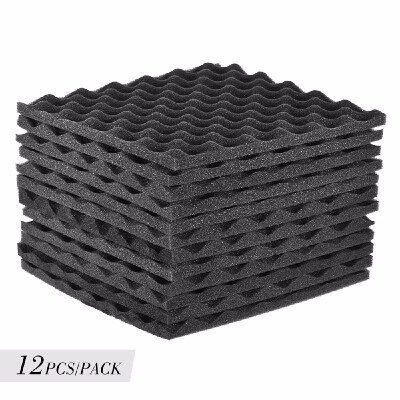 

24pcs Studio Acoustic Foams Panels Sound Insulation Foam 30 30cm