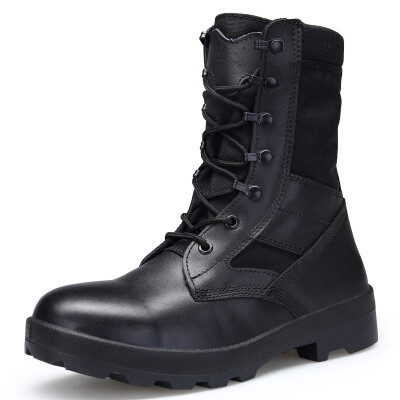 

men High quality army boots casual outdoors work climbing shoes Military boots for men