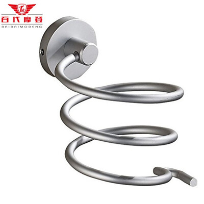 

Hairdryer shelf space aluminum bathroom shelving bathroom toilet hair dryer holder Wall-mounted housing