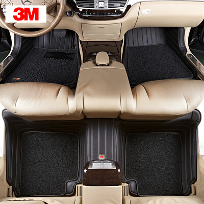 

3M wire circle all surrounded by car mats Audi Q5 09-18 models foot pad 3D stamping integrated molding flagship series black
