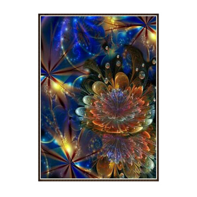 

UpperX 5D DIY Diamond Painting Colors fluorescent flower Diamond embroidery flower Kits Pictures of crystals home deocr