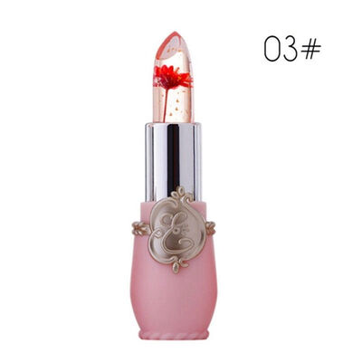 

Flower Lipstick Color Jelly Transparent Magic Changing Lip Temperature Change