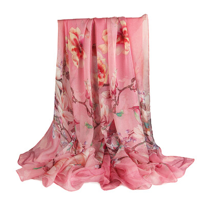 

STORY Of SHANGHAI Fancy Silk Scarves Women Silk Shawl Scarf