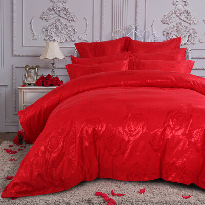 

Dohia wedding cotton bed setbed kit duvet coverbed sheetpillowcase