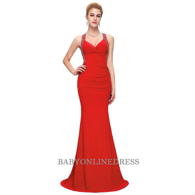 

Babyonlinedress Halter Casual Maxi Dress Womens Chiffon Formal Evening Party Dress