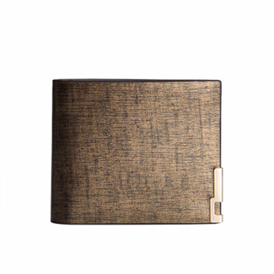 

Men Short Wallet Korean Leisure Clutch Ultra-thin Purse