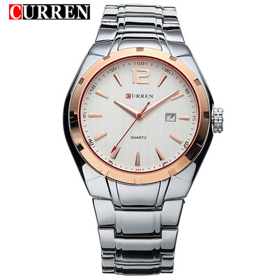 

CURREN 8103 Luxury Brand Analog Display Date Mens Quartz Watch Casual Watch Men Watches relogio masculino