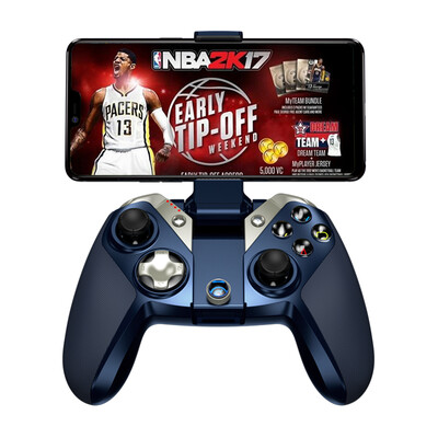 

Chicken M2 Apple officially authorized MFI Bluetooth wireless Apple ios mobile phone handle native support my world PE wild car 8 call of duty GTA Saint An hand travel blue