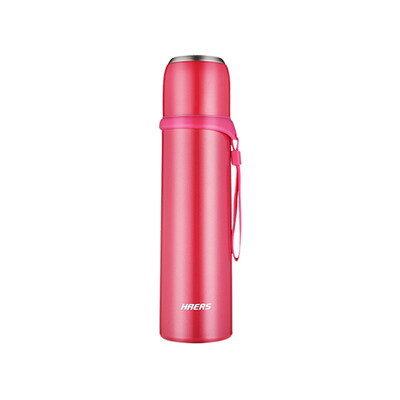 

Haers 500ml Thermos Bottle 304 из нержавеющей стали с чашкой для домашнего школьного офиса Journey Thermos