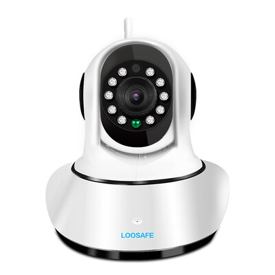 

Long Vision LOOSAFE V8 360 degree horizontal PTZ intelligent network camera 1080P HD night vision wifi home security surveillance camera home mobile phone remote