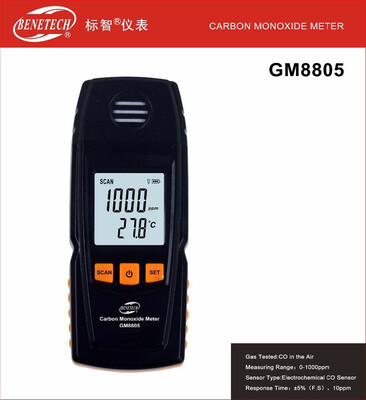

GM8805 Gas Analyzer Carbon Monoxide Meter Handheld Portable CO Detector Precision Meter Gas Tester Good Quality