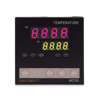 

SINOTIMER MC700 - FK07 - MAN Intelligent Temperature Controller Thermostat with Heating Cooling Alarming Function