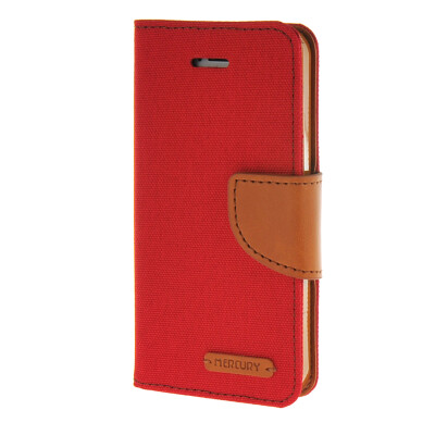 

MOONCASE iPhone 5 / 5S , Leather Flip Wallet Card Holder Pouch Stand Back Case Cover for Apple iPhone 5/ 5S Red