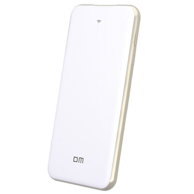 

DM WFD028 64G Apple, телефон беспроводной U дриблинга 5000mAh Мобильный блок QQ Things интеллектуальный беспроводной APP-свободный U-диск (белый)