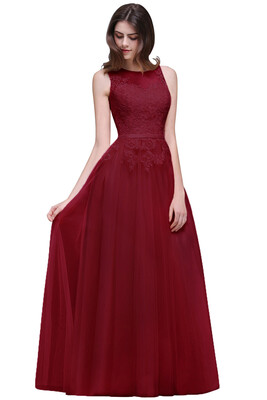 

Lace Long Evening Party Prom Dresses Pageant Bridesmaid Gown Cocktail Dress A-line
