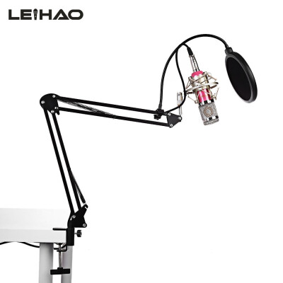 

LEIHAO BM - 800 Professional Condenser Microphone Studio Broadcasting Recording With high-quality shock mount&folded holder