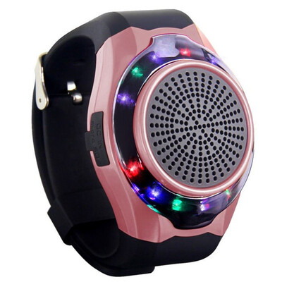 

With LED Bluetooth Music Speakers Without Display Screen Alarm Clock Hands-free Selfie Photo Multi-function TF Card Sport Watch