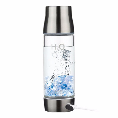 

450500 ml USB Water Bottles Anti Aging Bottle Intelligent Hydrogen Rich Water Maker BAP FREE Valentines Gift Gifts for him