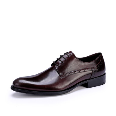 

New Dress Shoes Men British Mens Shoes Bullock Carved Shoes Leather Business Casual Shoes Large Size Shoes