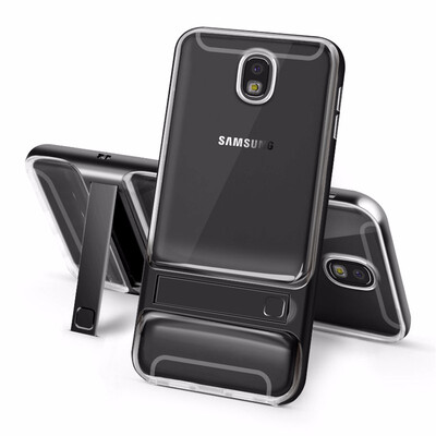 

Goowiiz Phone Case For Samsung Galaxy J7 Pro 2017J7J730 European Fashion Slim Shockproof Silicone TPU PC Hard Bracket