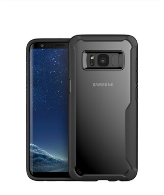 

Goowiiz Luxury Phone Case For Samsung Galaxy S8S8 Plus HD Clear Acrylic TPU Silicone Prevent falling Full protection