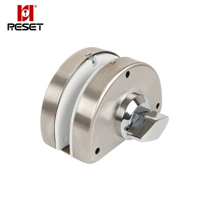 

RESST RST-161 stainless steel glass door lock free opening round single open door lock