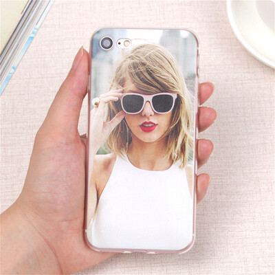 

Мода Super Star Тейлор Элисон Свифт крышка для iphone 6s 6 7 8 телефон силиконовый чехол Мягкий ТПУ тонкий Капа для IPhone 5 5s X