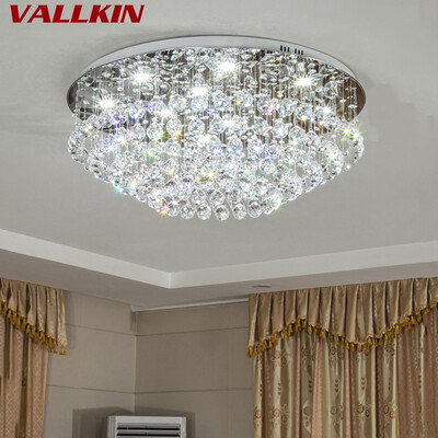 

Simple Crystal Modern ceiling Chandeliers lights for Living Room Bedroom Home Indoor Decoration Ceiling Lamp Lighting Fixture