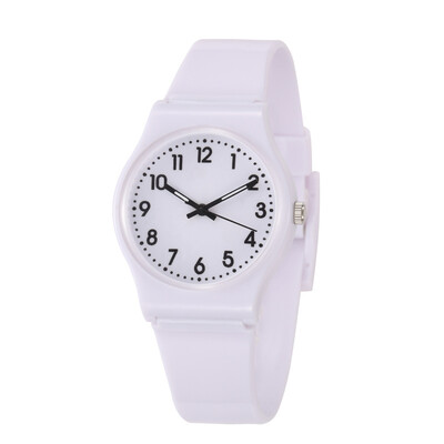 

Simple children quartz watchrubber strap
