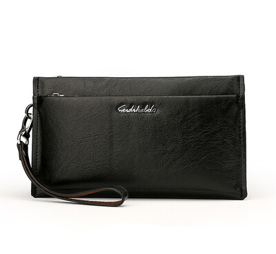 

Mens Fashion Credit Card Wallet Long Wallet Multifunction Zipper Bag Mens Handbag fdka108