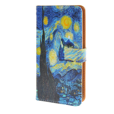 

MOONCASE чехол for Samsung Galaxy Alpha G850 Премиум искусственная кожа флип кошелек стиль и дизайн Kickstand крышки случая / a09