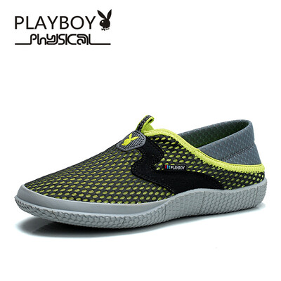 

PLAYBOY brand SummerNewSport casualKorean styleBreathable meshLightweight sneakersSet footMens shoes