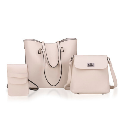 

Shoulder Handbag Designer Fashion Women Boston Luxury Handbags Ladies Crossbody Bag Tote Bags PU Leather Travel Popular 3 Sets