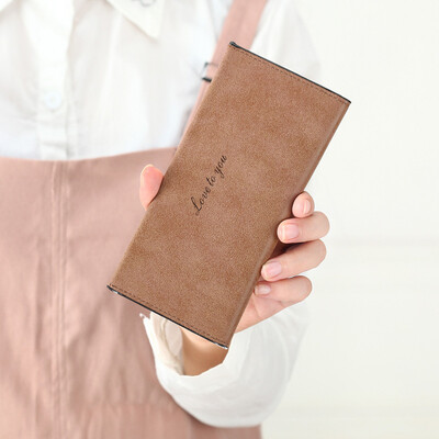 

New Womens Simple Long Section Thin Wallet Multi-card Bit Purse