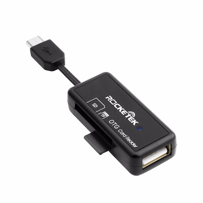 

Rocketek high quality usb 20 multi 2 in 1 memory otg phone card reader adapter for SDTF micro SD computer laptop accessories