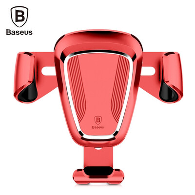 

Baseus Gravity Air Vent Car Mount 360 Degree Rotation Phone Holder Cradle Accurate Lock the Phone Firmly Scratch Resistance