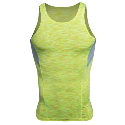 

3D breathablehigh elastic Compression BodybuildingMens Undershirts Runningshirt