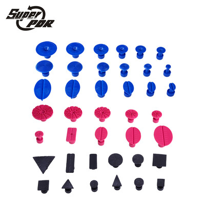 

Super pdr glue tabs 40pcs Paintless Dent Removal Repair Tools Kits Glue Puller Sets Tabs PDR tools 18 blue 10 red 12 black