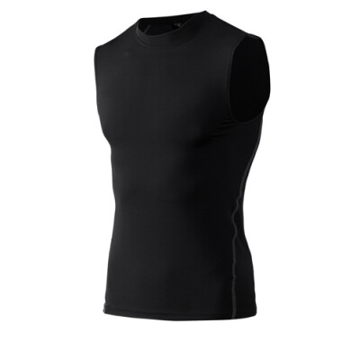 

Men Compression Bodybuilding Mens GYM Tees Undershirts Sports Running shirt