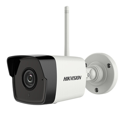 

Hikvision surveillance camera 2 million HD cylinder network camera WIFI connection infrared 30 meters outdoor waterproof DS-2CD1021FD-IW1 28mm focal length