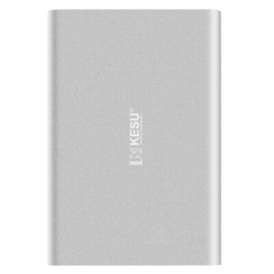 

Keshu KESU E201-120S 120G mobile hard disk USB30 interface 25 inches of silver