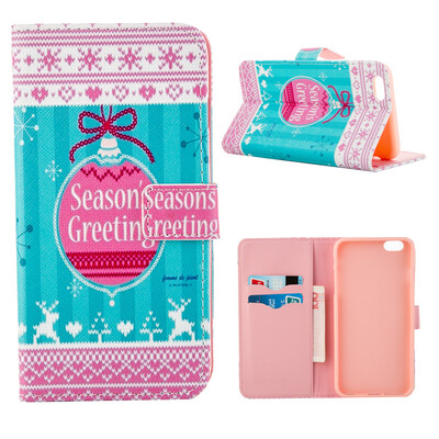 

MOONCASE ЧЕХОЛ ДЛЯ iPhone 6 Plus (5.5") Flip Leather Wallet Card Slot Foldable Stand Feature [Pattern series] /a16