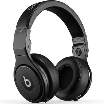 

Beats Pro Headphones - Black Recorder Professional Edition Hi-End Detox Edition with Wheat