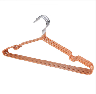 

Steel Wire Dip Coat Hanger With Groove Multi-function Coat Hanger Non-slip Clothes Hanger Metal Money10 Bundles of 1